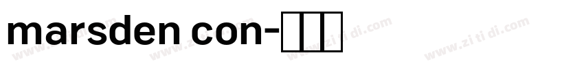 marsden con字体转换